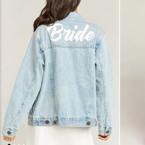 SHOW ME YOUR MUMU “Bride” Dover Denim Jacket